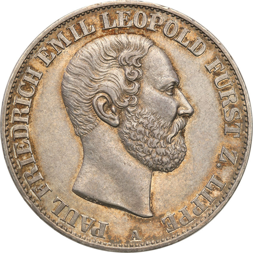 Niemcy, Lippe - Detmold. Talar 1866